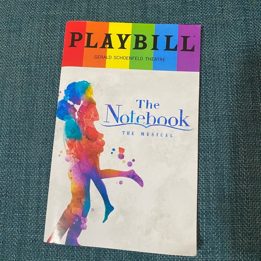 Playbill - The Notebook: The Musical